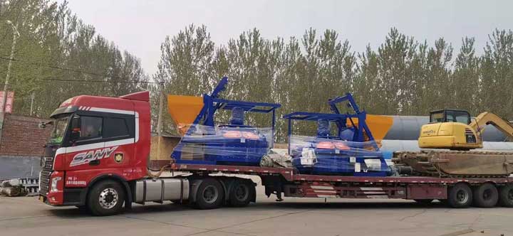 河北双星立轴行星搅拌机发货